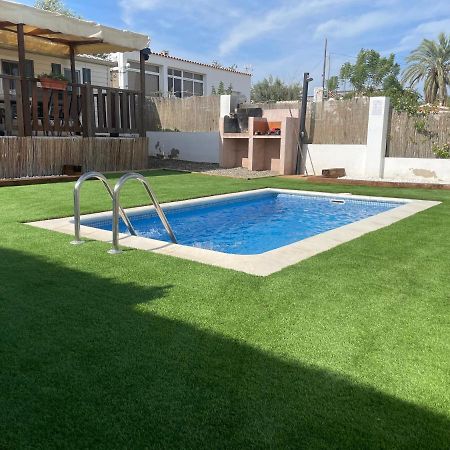Chalet-Home Familiar "Cal India" "Pet Friendly" Sant Carles De La Rapita Bagian luar foto