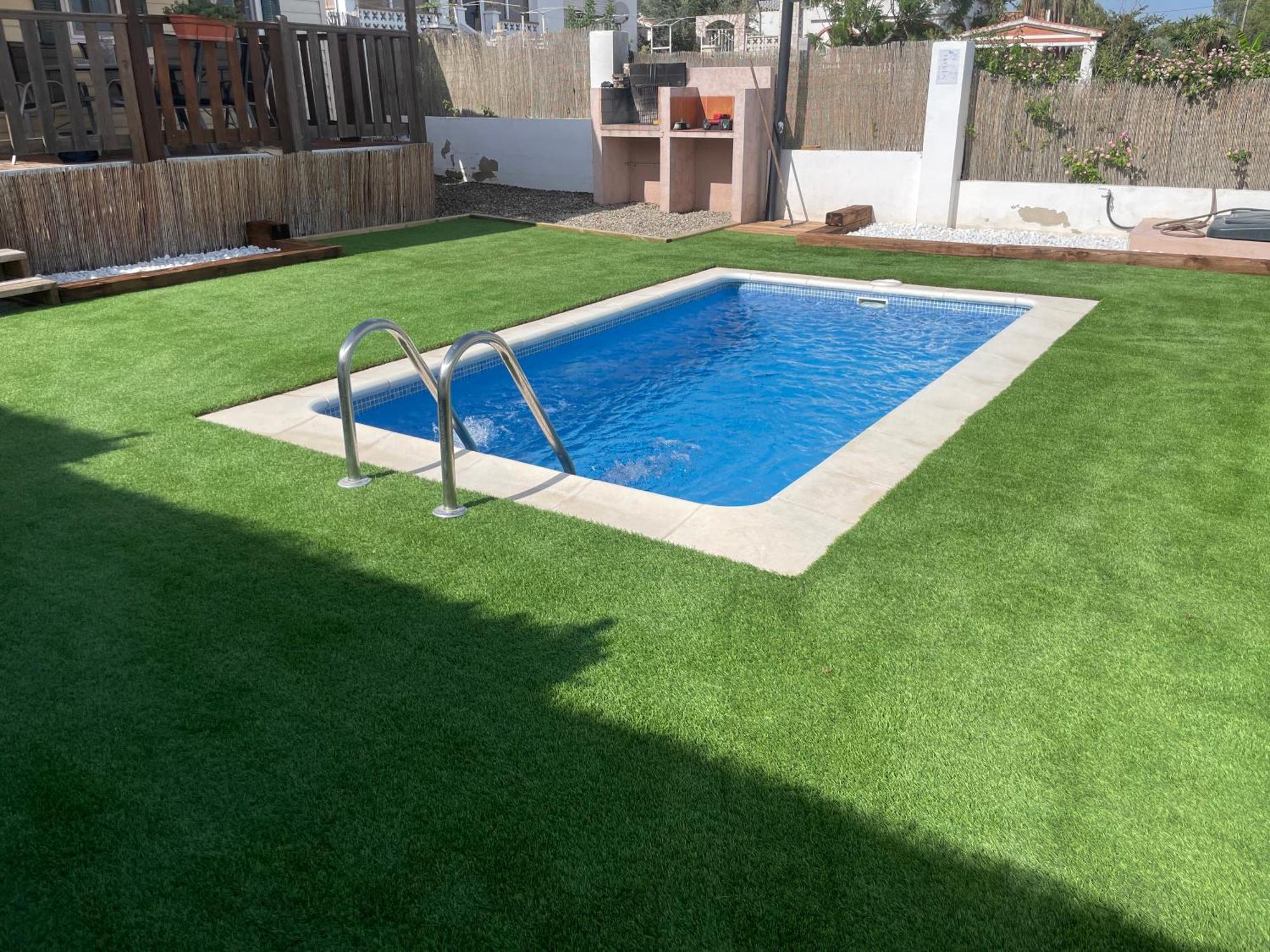 Chalet-Home Familiar "Cal India" "Pet Friendly" Sant Carles De La Rapita Bagian luar foto